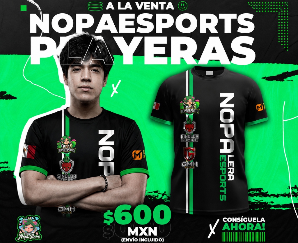 Playera Oficial NopaEsports